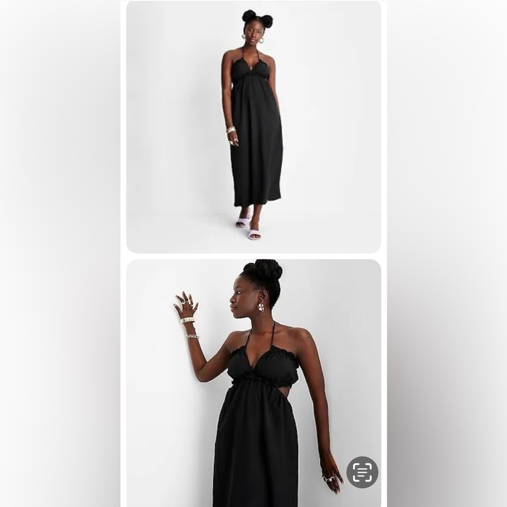 Brand New strappy black dress. Size S. Target